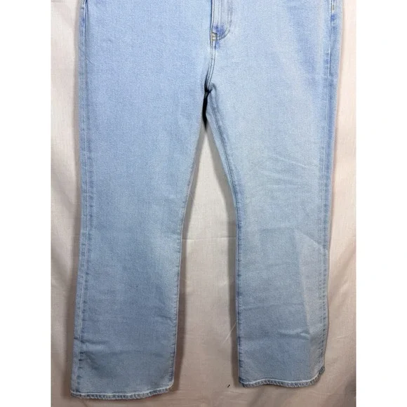 Tecovas NWT Women's Bootcut Jeans W31 Mid-Rise Light Wash Stretch Western Denim - Picture 6 of 14